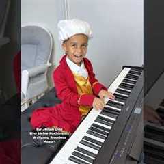 🤯 5 Year Old Prodigy Plays Eine kleine Nachtmusik 🎹🌟 Jelijah Diaz #piano #pianoprodigy #talent..