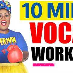 Cheryl Porter's 10 Minute Daily VOCAL WORKOUT (For Singing All Levels!)