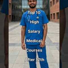 Top 10 High Salary Medical Courses After 12th | Best Medical Careers 2026