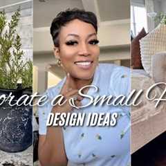 How to Decorate a Small Home or Space on a Budget | Easy & Stylish Home Decor Ideas @tiahnamrose