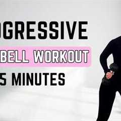 🔥25 Min Progressive Circuit Workout🔥DUMBBELL FULL BODY STRENGTH & FAT BURN🔥#strength..