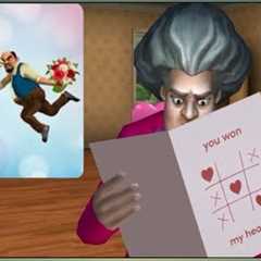 scary Teacher 3D ruin her gifts to mess her valentine