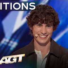 Joel M SHATTERS Howie’s Phone In A Shocking Magic Trick | Auditions | AGT 2026