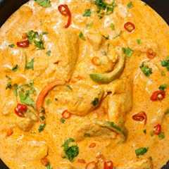 Thai Red Chicken Curry Recipe | How to make Chicken Thai Curry