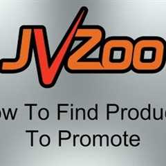 How To Find Products To Promote