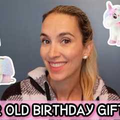 What I Got My 4 Year Old For Her Birthday! 🎉 Gift Ideas For Little Girls