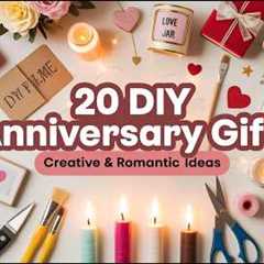 DIY Anniversary Gift Ideas 🎁 Creative & Romantic Handmade Gifts