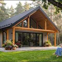 She Built Her Dream Log Cabin Alone in the Forest in 165 Days | Start to Finish