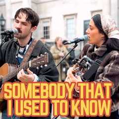 I Did NOT Expect THIS From Street Performers... UNREAL Voices | Gotye - Somebody That I Used To Know