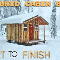 A Cabin Anyone Could Build | Start To Furnished | Alaska Off-Grid