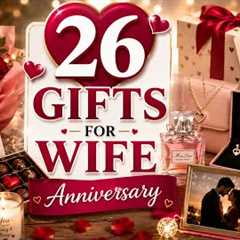 26  Best Anniversary Gift Ideas for Wife ❤️ | Unique & Romantic Gifts for Wife, Girlfriend...