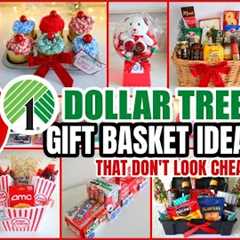 $1 DOLLAR TREE GIFT IDEAS *NEW*┃last minute GIFT DIYs & BASKETS 2024