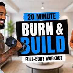 20 MIN FULL BODY DUMBBELL WORKOUT || Burn Fat & Tone up at Home (No Repeat)