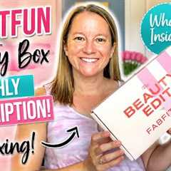 FabFitFun Beauty Box 💄 Monthly Subscription Unboxing