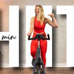 30 min  HIIT Cardio Indoor Cycling Workout