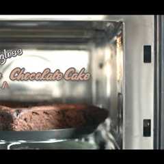 Simple Eggless Chocolate Cake in Microwave Oven Using LG Microwave Oven