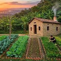 Leaving the City to Build My Dream Self-Sufficient Garden in the Mountains