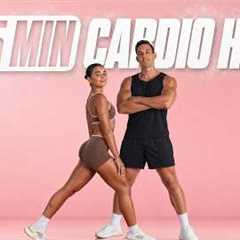 15 Min Standing Cardio HIIT | Intense Fat Burn (No Repeat, No Equipment)