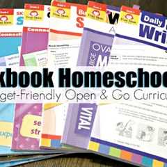 WORKBOOK-ONLY HOMESCHOOLING | OPEN & GO, BUDGET-FRIENDLY HOMESCHOOL CURRICULUM | HOW TO..