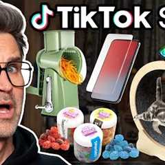 Trying TikTok Shop Products While We Still Can