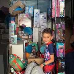 Picking out birthday presents in our storage 🥳 (PART 1) #storageunit #resellers #comewithus