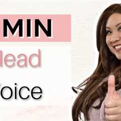 5 MIN VOCAL WARM UP HEAD VOICE