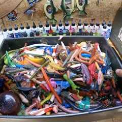 How To Remelt Soft Plastic Fishing Baits!