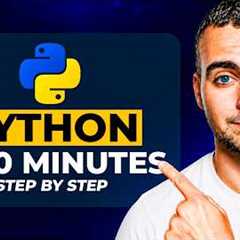 Python Tutorial for beginners - learn the basics step by step in 20 min