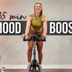 35 min MOOD BOOSTING METCON Indoor Cycling Workout