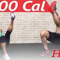 30 Min HIIT Workout for Fat Loss - High Intensity Interval Training with Weights at Home Women..
