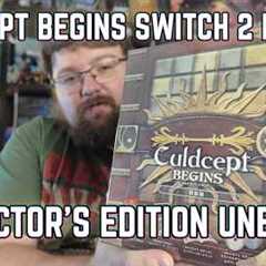 Unboxing the Culdcept Begins Collector's Edition for Switch 2
