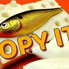 Making the lure you love most, Copy your best lure, its easy. #fishinglure #luremaking #lurefishing