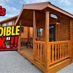 Incredible BOX? Check out THIS Amazing Tiny House Tour! Beautiful AMISH Built Tiny Home Cabin Studio