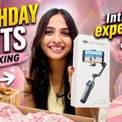 My Birthday Gifts Unboxing😍 | Kavya Mee Inti Telugammai #subscribe #trending #giftsunboxing