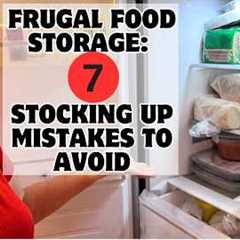 Frugal Food storage: 7 stocking up mistakes to avoid