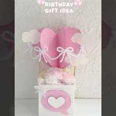 Cutest birthday gift idea🩷✨💖#shorts #birthdaygift #diy #papercraft #gift