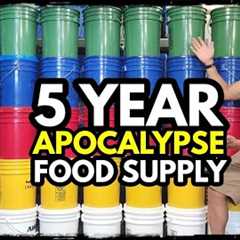 5 Year Survival Food Supply: $7,000 and 2.5 MILLION Calories