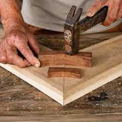 TOP Japanese Carpenter Handcrafts Strong Wooden Connections Without Nails