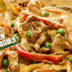 Creamy Chicken & Vegetable Skillet | Easy 20-Minute Dinner | When we cook