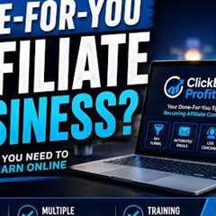 ClickBank Profit Club Review | Done-For-You Affiliate Business? Is It Worth It?