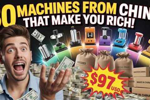 🔥🚀 30 Cheap Machines FEW Know About That Will MAKE YOU MONEY from HOME