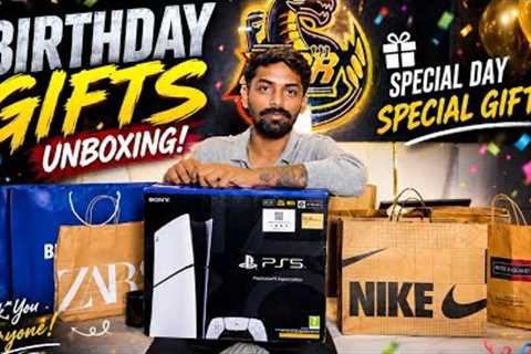  SMR Birthday Gifts crazy Unboxing 🎁 