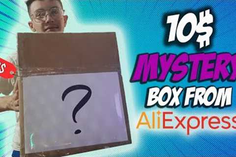UNBOXING A 10$ MYSTERY BOX I GOT FROM AliExpress!!