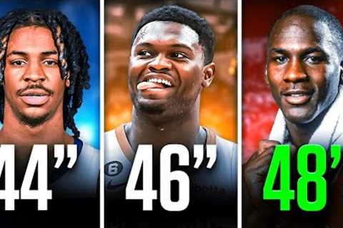 Top 10 Highest Vertical Jumps In NBA History