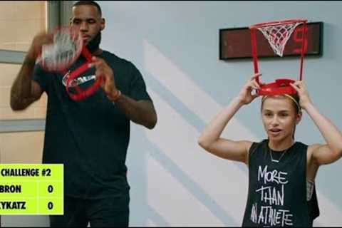 Playing basketball w/ LEBRON for Nike's You Got Next series