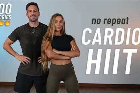 20 MIN CARDIO HIIT Workout - Full Body, No Equipment, No Repeats