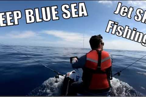 Fishing the deep blue ocean for Tuna from a JET SKI!