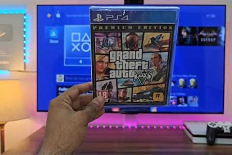 GTA V PS4 Premium Edition Unboxing in 2025