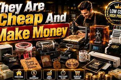 15 Cheap Mini Machines to Make Money  from Home | Profitable Business