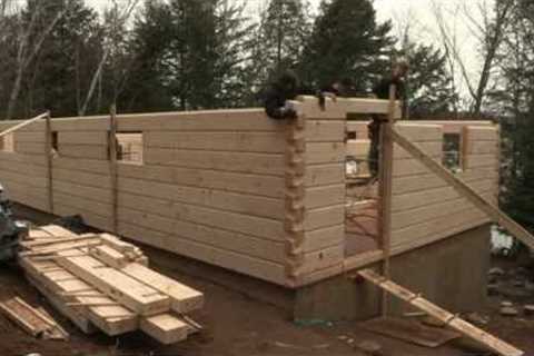 Discovery Dream Homes Log Assembly